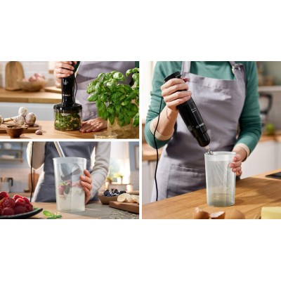 Bosch - MSM4B621 - Serie 4, Stavmixer, ErgoMaster, 1000 W, Svart, antracit