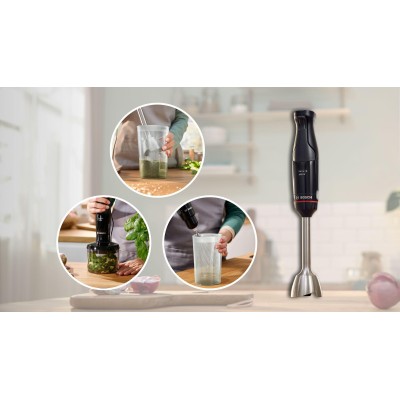 Bosch - MSM4B621 - Serie 4, Stavmixer, ErgoMaster, 1000 W, Svart, antracit