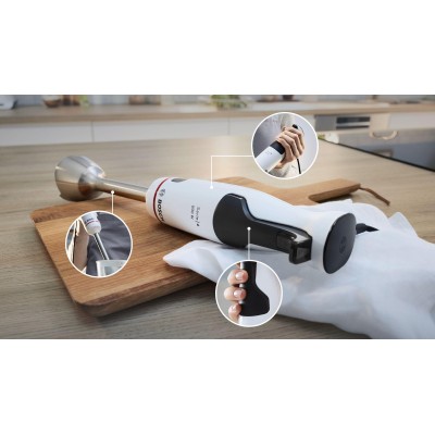 Bosch - MSM4W410 - Serie 4, Stavmixer, ErgoMaster, 800 W, Vit, antracit