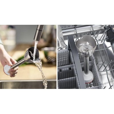 Bosch - MSM4W421 - Serie 4, Stavmixer, ErgoMaster, 800 W, Vit, Gråsvart