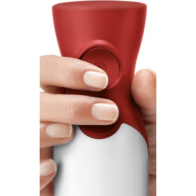 Bosch - MSM64010 - Stavmixer, ErgoMixx, 450 W, Vit, röd