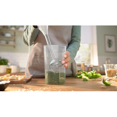 Bosch - MSM66110 - Stavmixer, ErgoMixx, 600 W, Vit, Fönstergrå