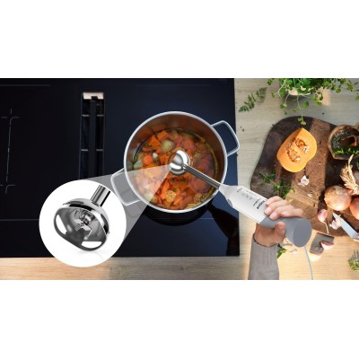 Bosch - MSM66110 - Stavmixer, ErgoMixx, 600 W, Vit, Fönstergrå