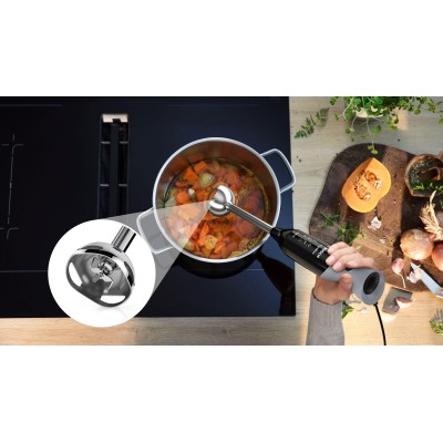 Bosch - MSM67160 - Stavmixer, ErgoMixx, 750 W, Svart, Fönstergrå