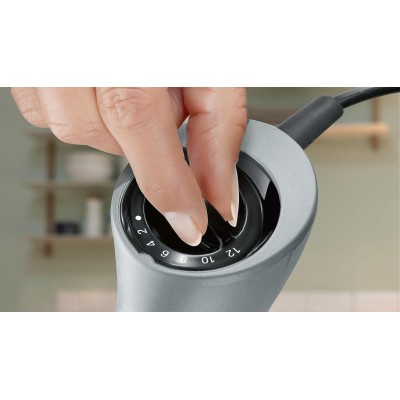 Bosch - MSM67160 - Stavmixer, ErgoMixx, 750 W, Svart, Fönstergrå