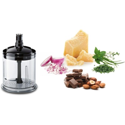 Bosch - MSM67160 - Stavmixer, ErgoMixx, 750 W, Svart, Fönstergrå