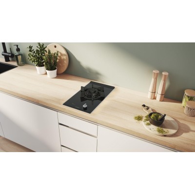 Bosch - PRA3A6I10 - Serie 8, Dominohäll, gas, 30 cm, Glaskeramikhällar, Svart