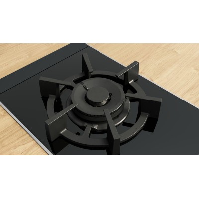 Bosch - PRA3A6I10 - Serie 8, Dominohäll, gas, 30 cm, Glaskeramikhällar, Svart