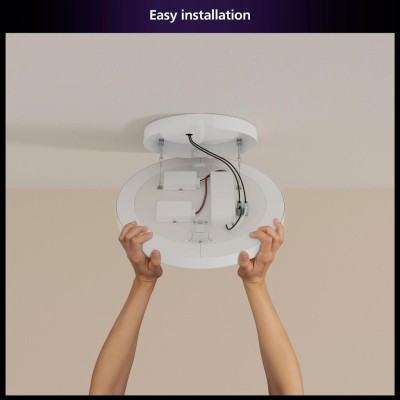 Philips Hue - Datura stor Plafond Ø57,4 cm White and color ambiance 4850 lm - A13485