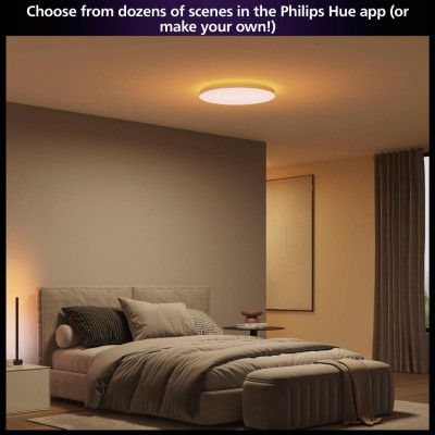 Philips Hue - Datura stor Plafond Ø57,4 cm White and color ambiance 4850 lm - A13485