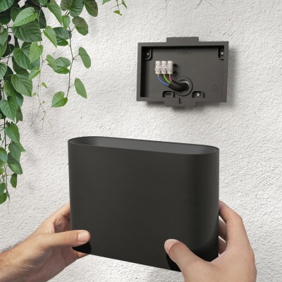 Philips Hue - Dymera Vägglampa inom- och utomhus White and Color Ambiance Svart - A12505