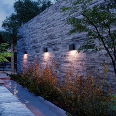 Philips Hue - Dymera Vägglampa inom- och utomhus White and Color Ambiance Svart - A12505