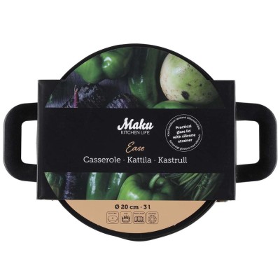 Maku - Ease kastrull 20 cm 3 L - A15381