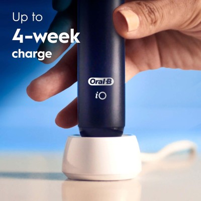 Oral B - Eltandborste iO2 Night Black/Calm Pink Duo,1 Travel Ca - A16295