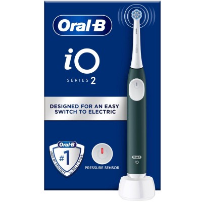Oral B - Eltandborste iO2 Series Forest Green - A14537
