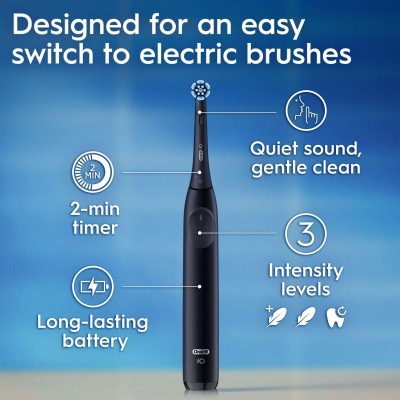 Oral B - Eltandborste iO2 Series Night Black - A14540