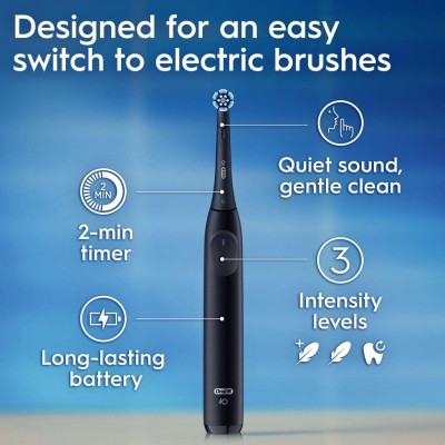 Oral B - Eltandborste iO2 Series Night Black - A14540