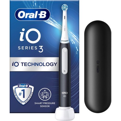 Oral B - Eltandborste iO3 Black + TC - A14704