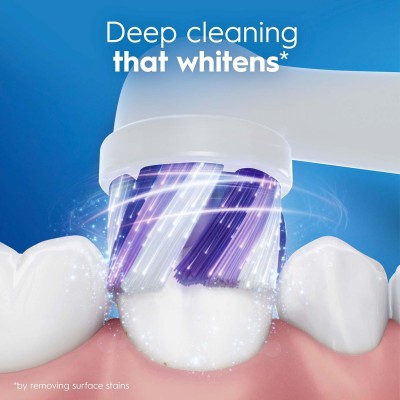 Oral B - Eltandborste iO3 Quite White (Whitening Edition) - A16297