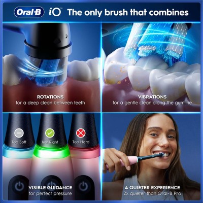 Oral B - Eltandborste iO5 Blush Pink TC - A16299