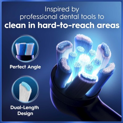 Oral B - Eltandborste iO5 Matt Black/QuiteWhite Duo, TC - A16302