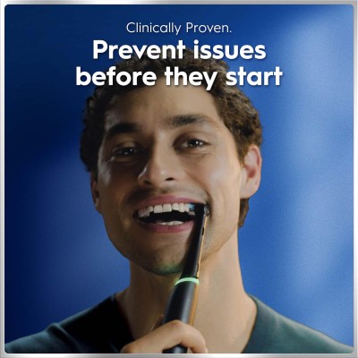 Oral B - Eltandborste iO6 BlackLava/PinkSand Sens Duo 1Extra Ref - A16307