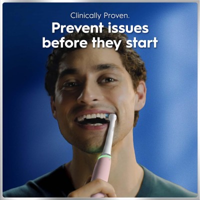 Oral B - Eltandborste iO6 Series Pink Sand Sensitive, 1 Extra Refill - A16306