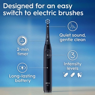 Oral B - Eltandborste iO Simply Easy Clean Night Black - A14543