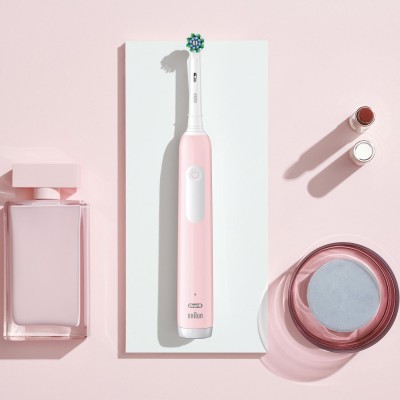 Oral B - Eltandborste Pro1 Pink + Extra Refill - A11294