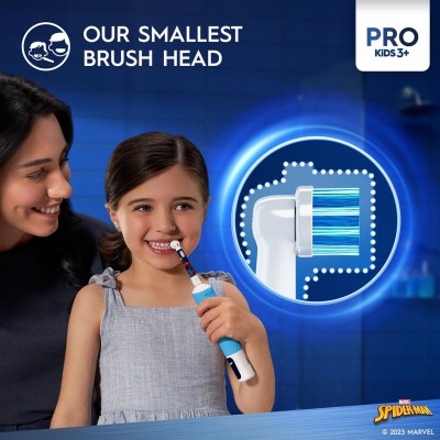Oral B - Eltandborste Vitality Pro Kids Spiderman HBOX - A11297