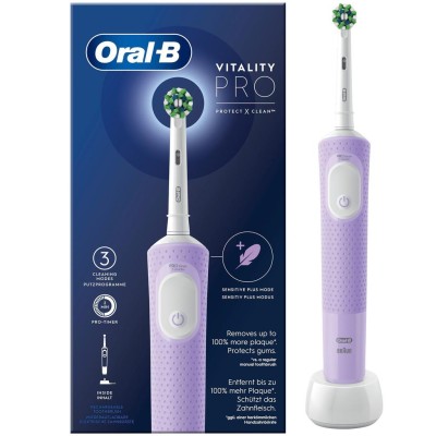 Oral B - Eltandborste Vitality Pro Lilac CA HBOX - A11295