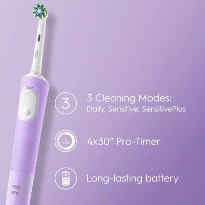 Oral B - Eltandborste Vitality Pro Lilac CA HBOX - A11295