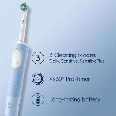 Oral B - Eltandborste Vitality Pro Vapor Blue CA HBOX - A11296