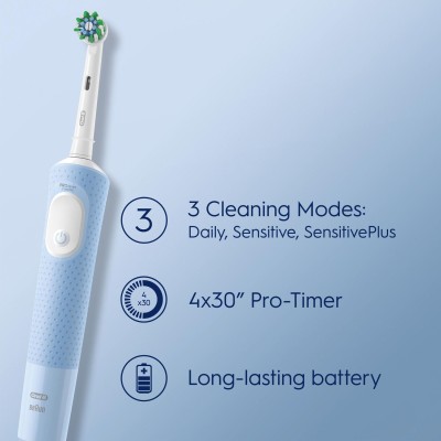 Oral B - Eltandborste Vitality Pro Vapor Blue CA HBOX - A11296