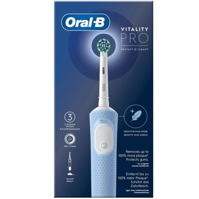 Oral B - Eltandborste Vitality Pro Vapor Blue CA HBOX - A11296