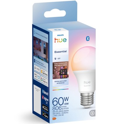 Philips Hue - Essential White and color ambiance E27 60W 806lm 1-pack - A15459