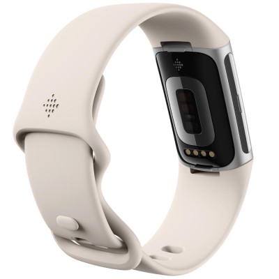 Fitbit - Charge 6 Silver Aluminum Case - A11001