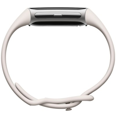 Fitbit - Charge 6 Silver Aluminum Case - A11001