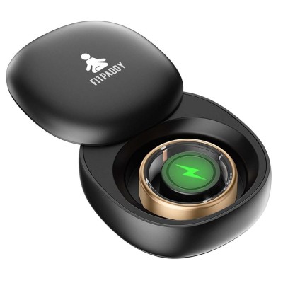 Fitpaddy - Fitring Smart Ring med Display L - A15431