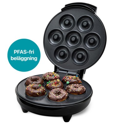 Champion - Donut Maker Ceramic 7 Munkar 700W DM400 Svart - A12981