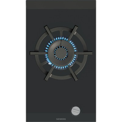 Siemens - ER3A6AI10 - iQ700, Dominohäll, gas, 30 cm, Glaskeramik, Svart