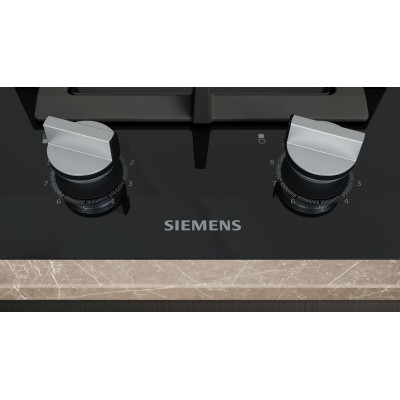 Siemens - ER3A6BI40 - iQ700, Dominohäll, gas, 30 cm, Glaskeramik, Svart