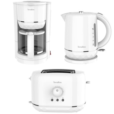 Terraillon - Frukostpaket Diamond Serie Vit - A14964