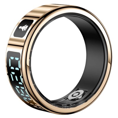 Fitpaddy - Fitring Smart Ring med Display XS - A15428