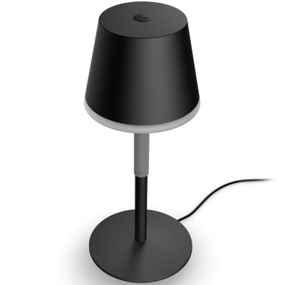 Philips Hue - Go Portabel bordslampa Svart/Mörkgrå - A10243