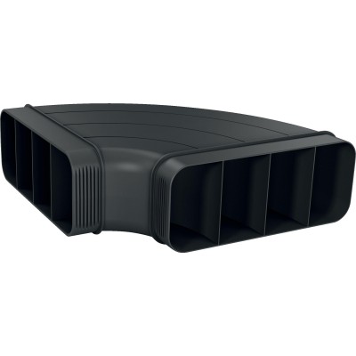 Siemens - HZ9VDSB1 - Platt fläktkanal, 90 °, Horisontell böj