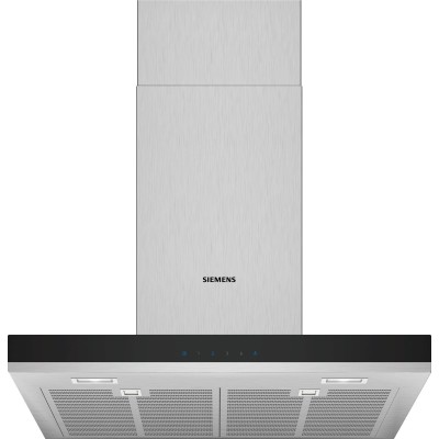 Siemens - LC67BHM50 - iQ300, Vägghängd köksfläkt, 60 cm, Rostfritt stål