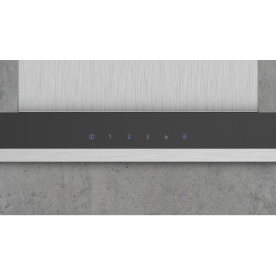 Siemens - LC67BHM50 - iQ300, Vägghängd köksfläkt, 60 cm, Rostfritt stål
