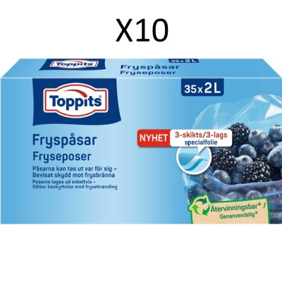 Toppits - Fryspåsar 2L 35st (10st/DFP) - A15628