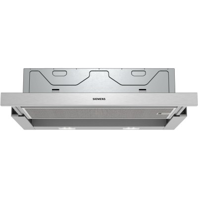 Siemens - LI64MB521 - iQ100, Utdragbar köksfläkt, 60 cm, Silvermetallic